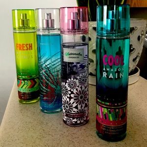 BATH & BODY WORKS 4 fragrance bundle
